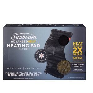 Sunbeam Advanced Heat Standard Heating Pad- King Size